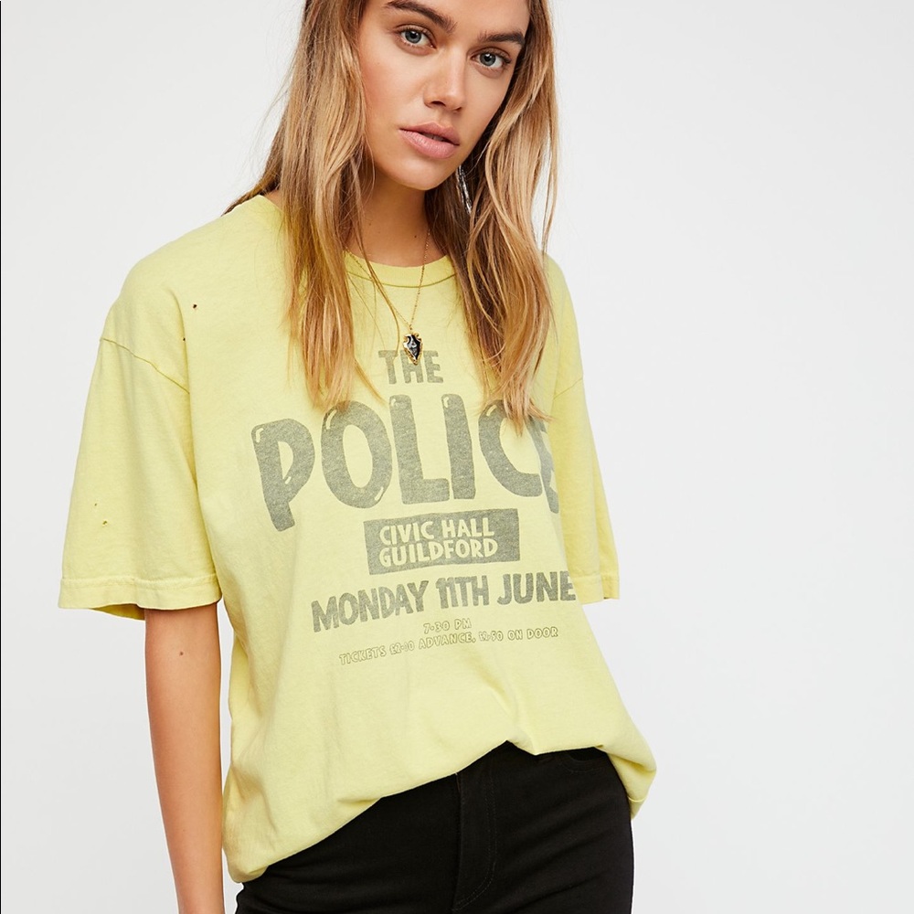 ISO: THE POLICE concert tee